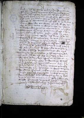 Mortuoria sin testamento de Juan García de Quesada