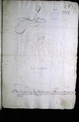 Cédula real sobre que se haga la casa y el monasterio de Santo Domingo en la ciudad de Tunja