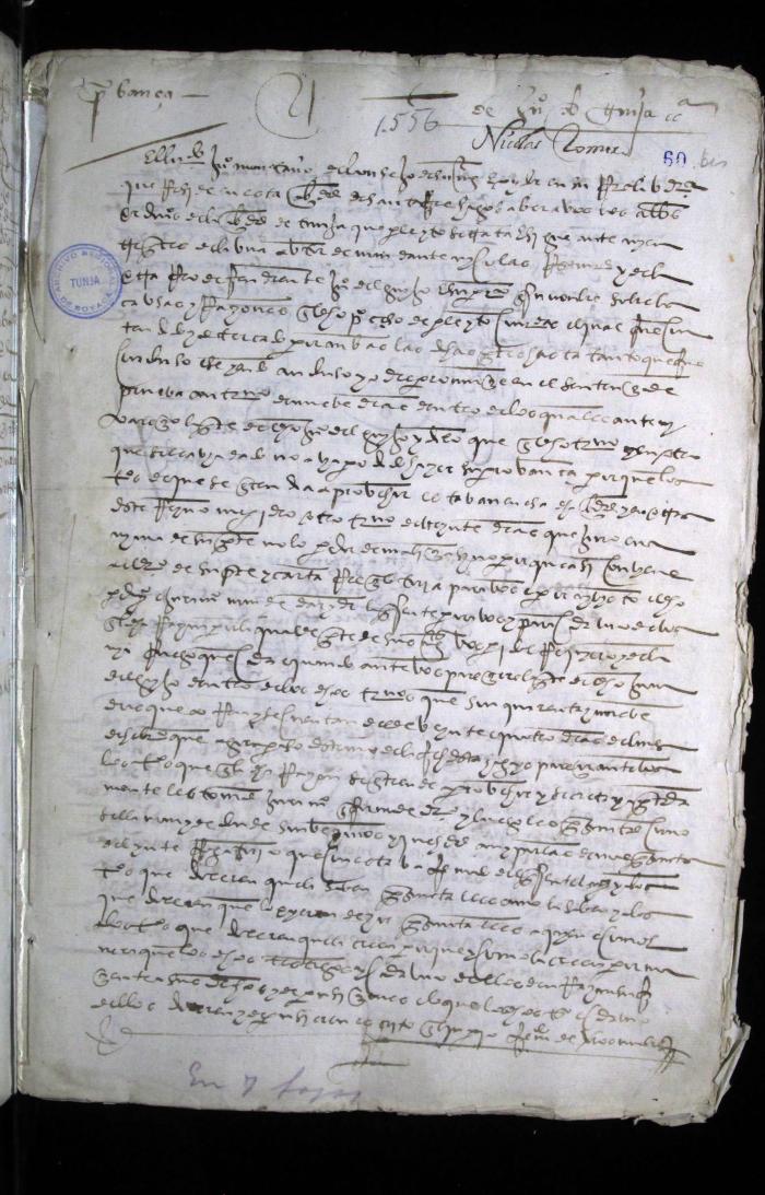 Receptoría del ilustre Juan Montaño a petición de Juan de Guijo (en el lío que trata con Nicolás Romero)