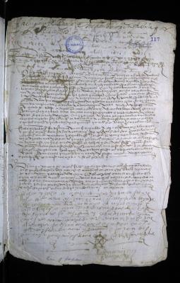 Traslado de cédula real que concede como merced a la Iglesia de Tunja de los dos novenos para su fábrica por seis años
