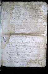 Mortuoria sin testamento de Cristóbal de Barrionuevo