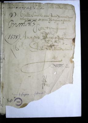 Mortuoria sin testamento de Pedro Rodríguez de los ríos y ejecución contra Antonio Ortegón por Bartolomé Camacho