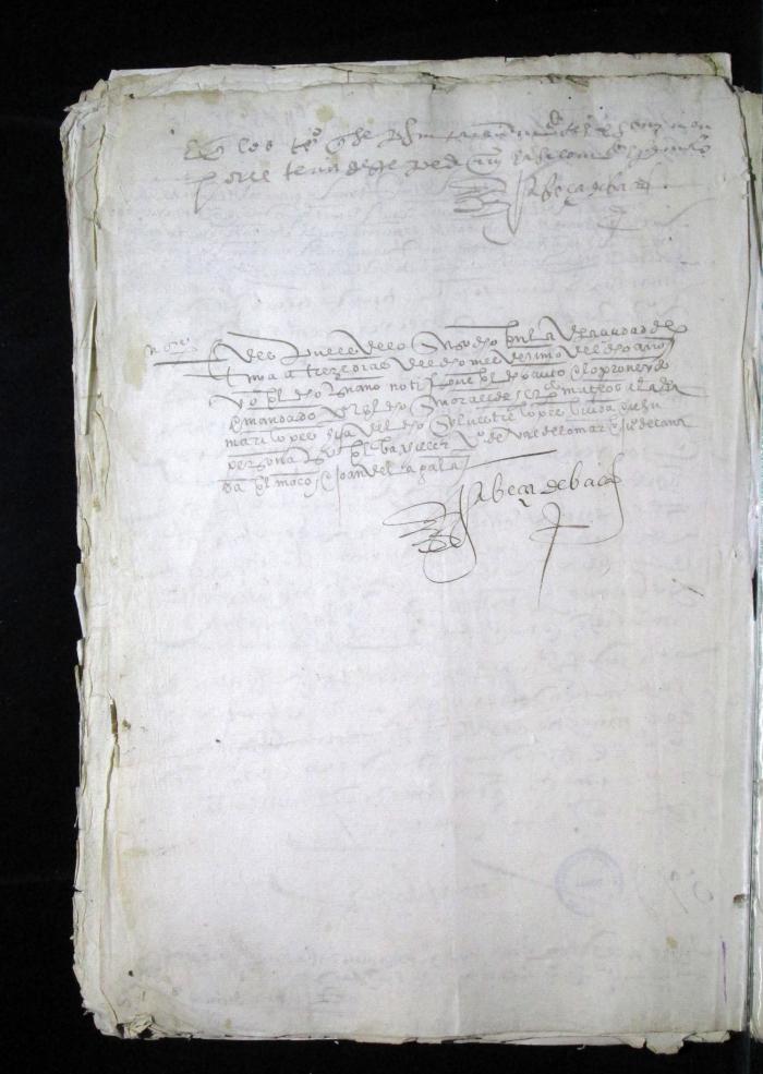 Mortuoria y testamento de Silvestre López de Tunja
