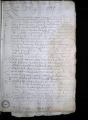 Requerimiento de Francisco Hernández a Gonzalo de Burgos