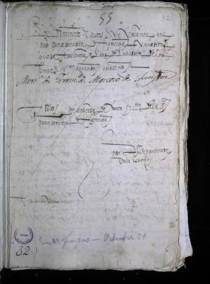 Mortuoria sin testamento de Jerónimo de Moscoso de Tunja