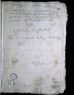 Mortuoria sin testamento de Diego Montañez