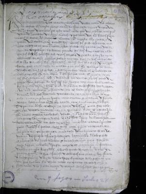 Juicio civil de Cristóbal de Cifuentes