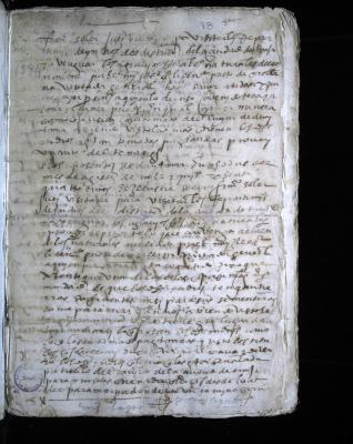 Informe del Visitador Francisco Soler de los Repartimientos de indios de Tunja