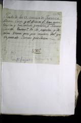 Títulos de las trece estancias de Suamaca
