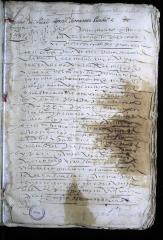 Escritura de donación y testamento del presbítero Pedro Hernández Cervantes