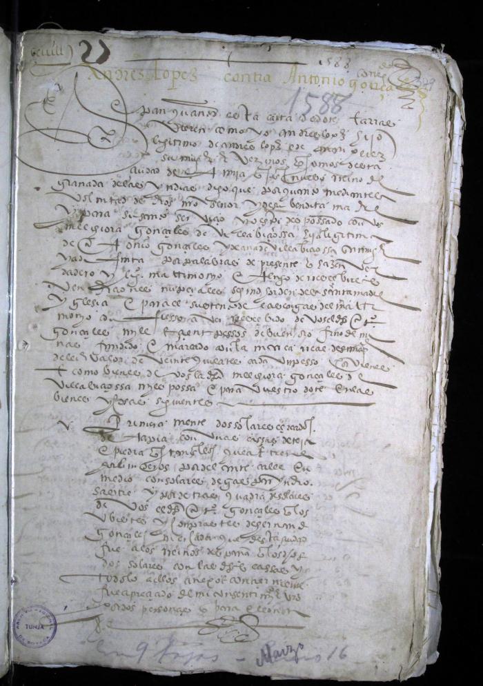 Juicio civil de Andrés López
