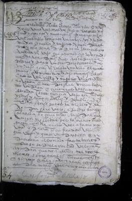 Mortuoria sin testamento de Diego Ortiz