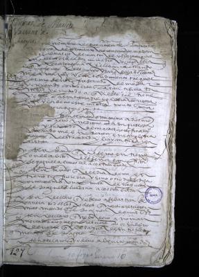 Mortuoria con testamento de Martín de Urbará