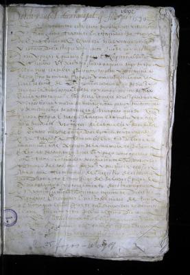 Juicio civil de doña Isabel de Carvajal contra Francisco García