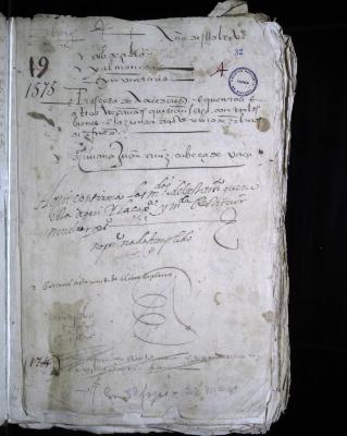 Mortuoria con un codicilo de Álvaro de Cebrero