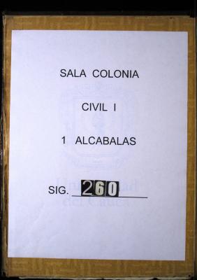 Libro de cuentas de Alcabalas que llevaba Nicolás de…