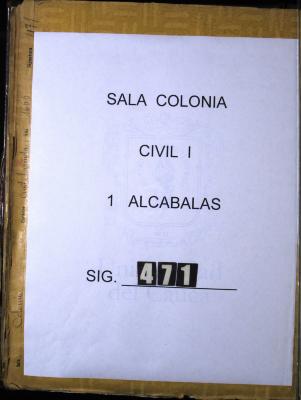 Escritura de encabezonamiento de las alcabalas de Cali para…