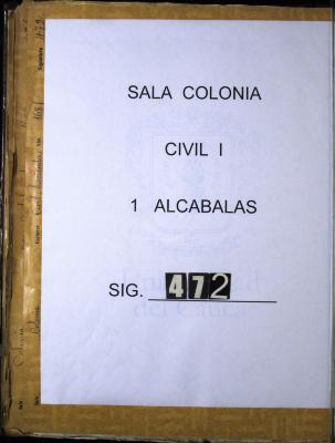 Traslado que de las alcabalas de Pasto hace el…