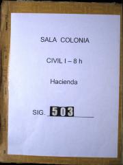 Razón de la sucesión y media annata de seis…