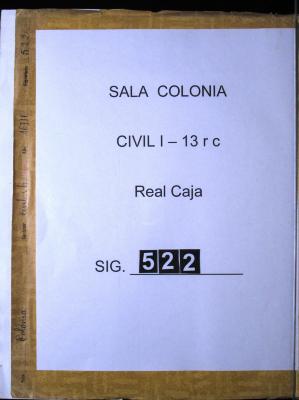 Relación del monto de la Real Hacienda y caja…
