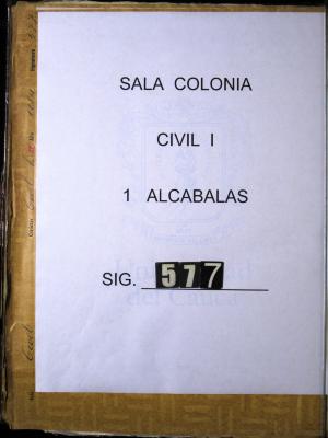 Escritura de encabezonamiento de las alcabalas de la ciudad…
