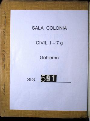 Auto del Gobernador en que comisiona a al Teniente…