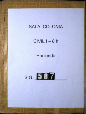 Carta del Contador Oficial Real de la Real Hacienda…