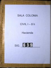 Auto del Contador por el cual manda a García…