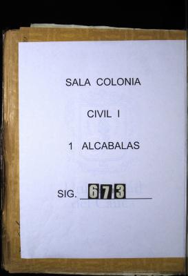 Auto del Contador al Alguacil mayor de Pasto…