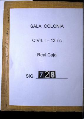 Relación jurada de la real hacienda y caja de…
