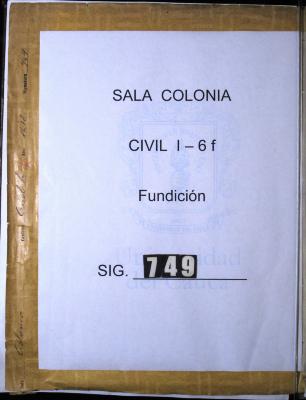 Libro de quintos Reales llevado por el tesorero Pérez…