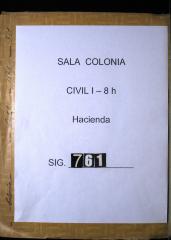 Libramiento y carta de pago a favor del Licenciado…