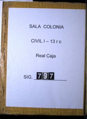 Relación jurada de la real hacienda y caja de…