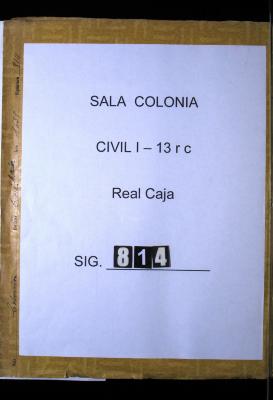 Provisión Real-por la cual la Audiencia de Santafé en…