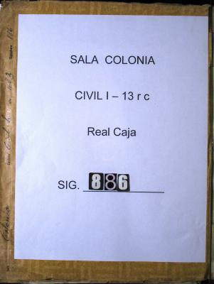 Relación jurada del monto de la real hacienda de…