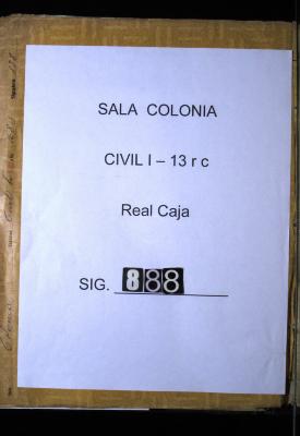 Relación jurada de la real hacienda y caja de…