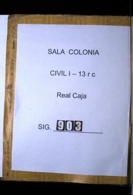 Copia del libro real común de la Real Caja…