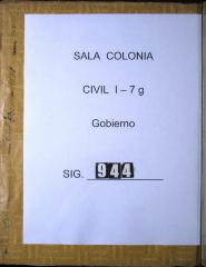 Cédula real por la cual manda el rey al…
