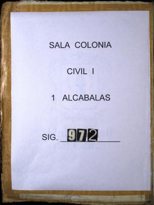 Auto por el cual los Oficiales Reales mandan dar…