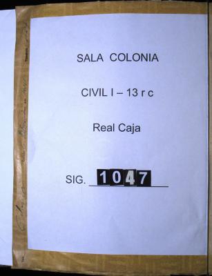 Relación jurada del monto de la real hacienda de…