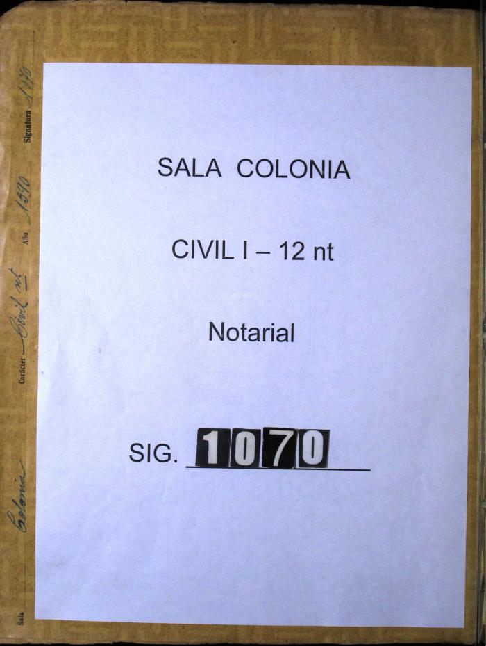 Poder que otorga Pedro Gaspar…