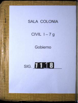 Cédula real por la cual les manda el Rey…