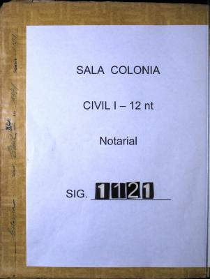 Certificación del escribano de Almaguer sobre el registro y…