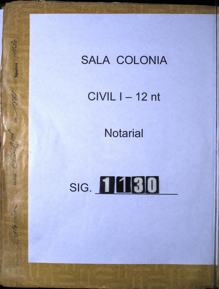 Muñoz como albacea y heredero de Alonso Dávila…