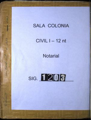 Escritura por la cual da la Centeno poder y…
