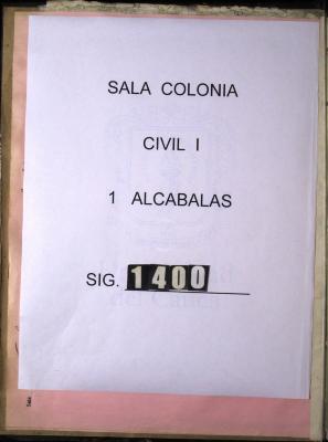 Comisión que da el Tesorero Oficial Real…