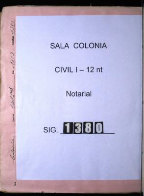 Fianza de Ortiz a favor de Vildosola…