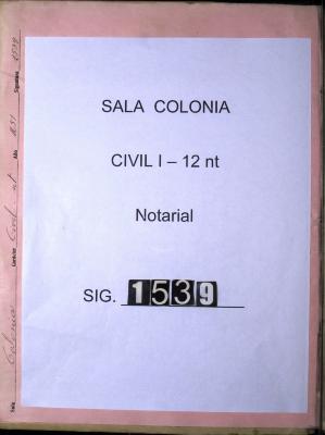 Escritura de venta del predio denominado “Augi” que linda…