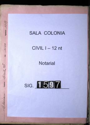 Escritura de obligación a favor del Rey…