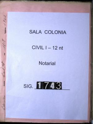 Poder cumplido dado por Martín y su mujer a…